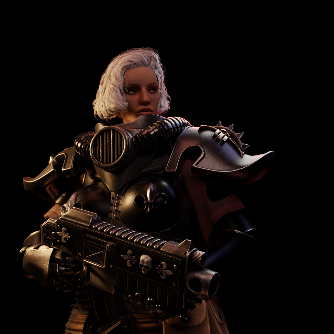 Battle Sister Render 1