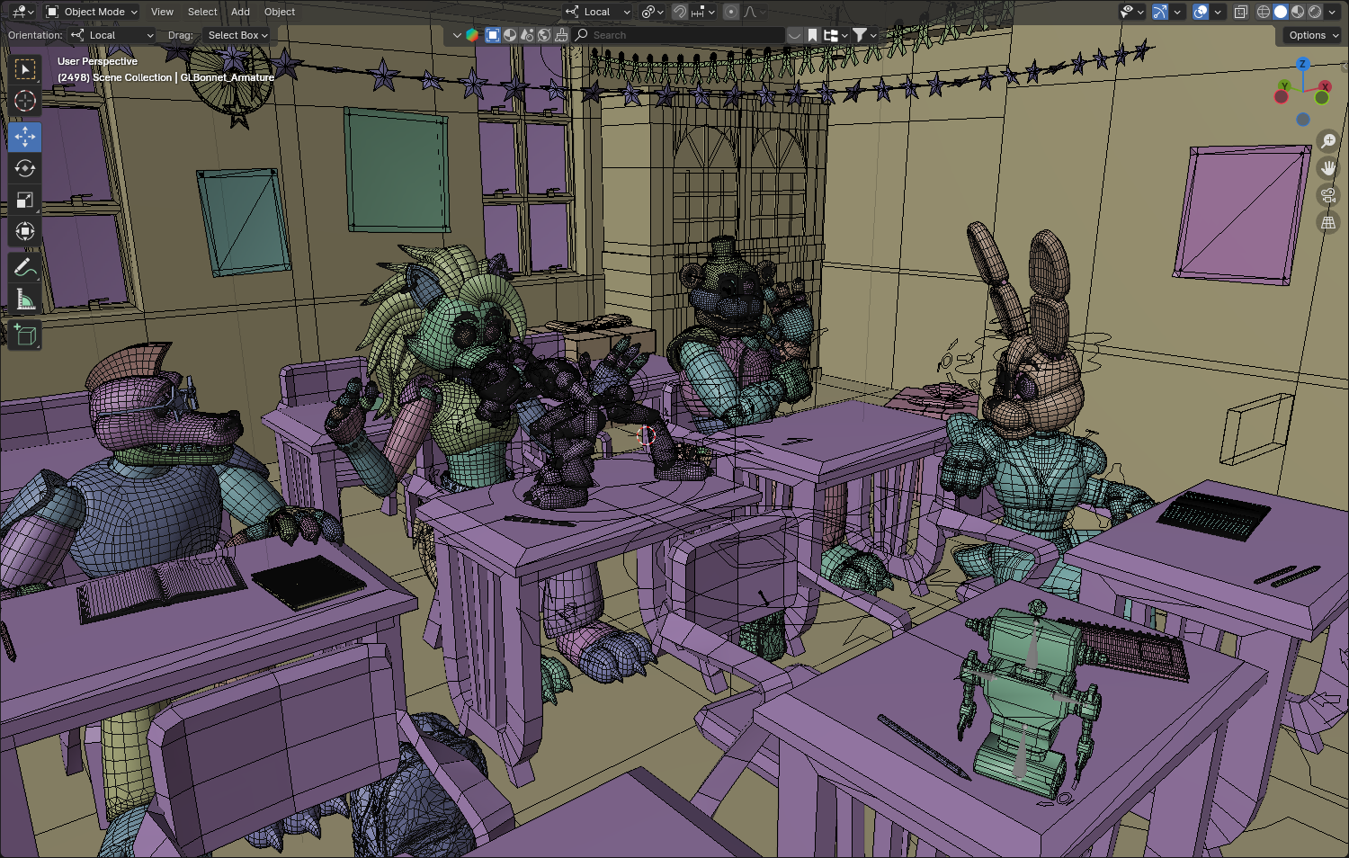 Music Box Remix BTS Render 1