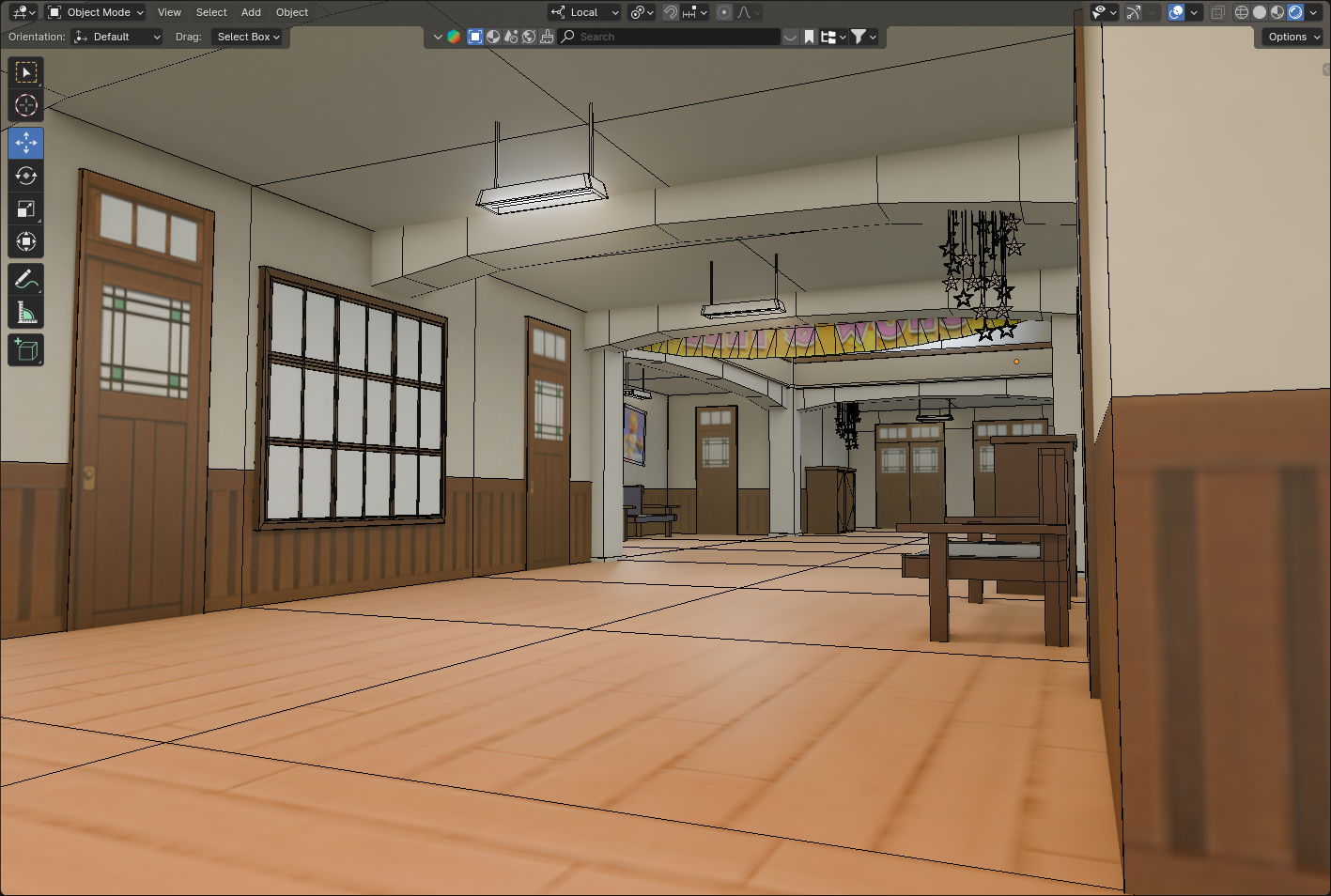 Music Box Remix BTS Render 3