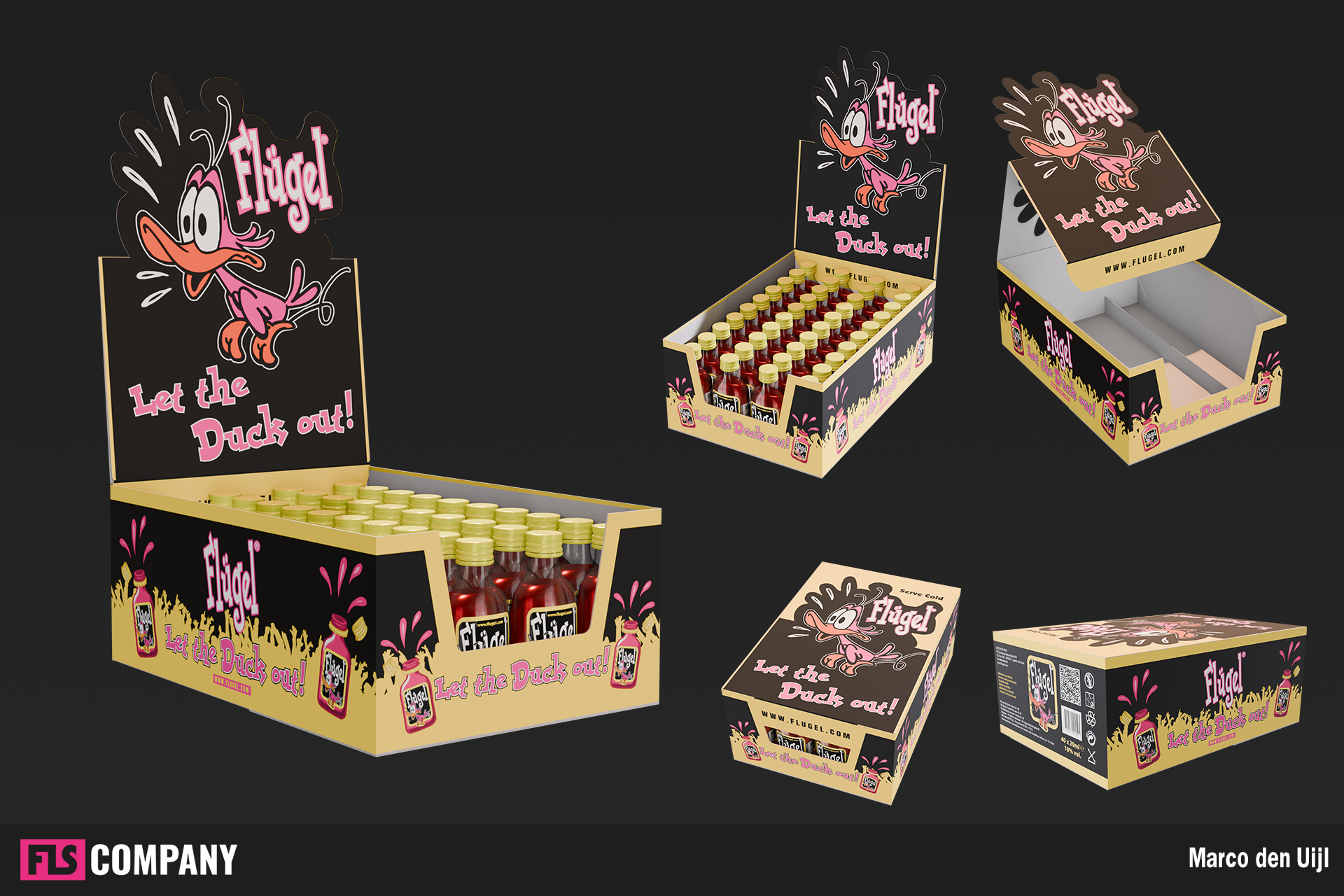 Flügel 40x box
