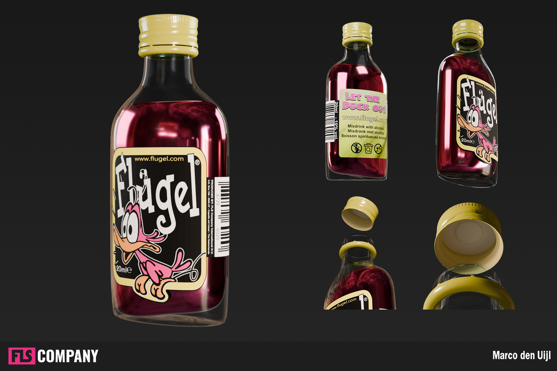 Flügel render 1