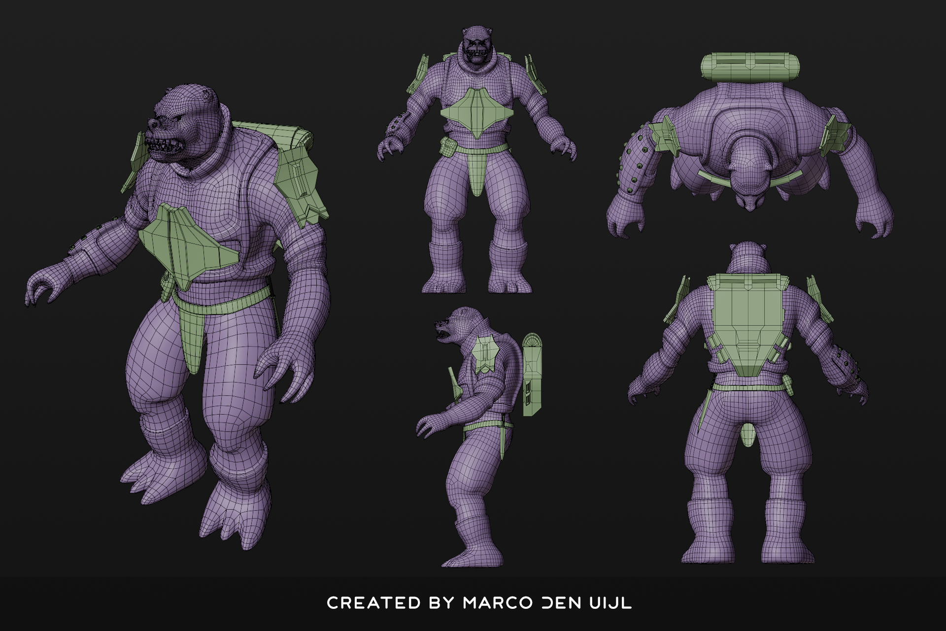 Ruskular Wireframe