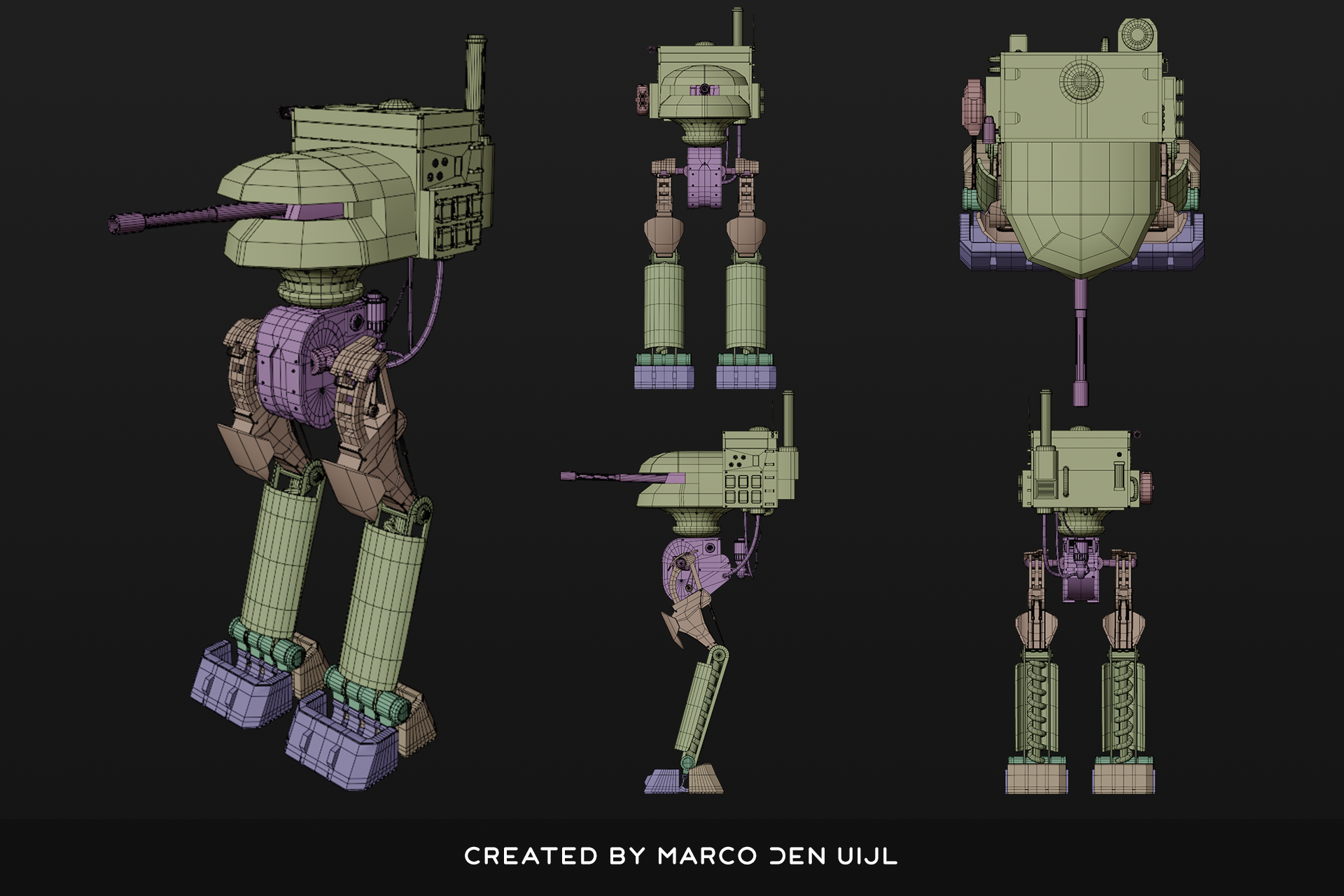 Tankhead Wireframe