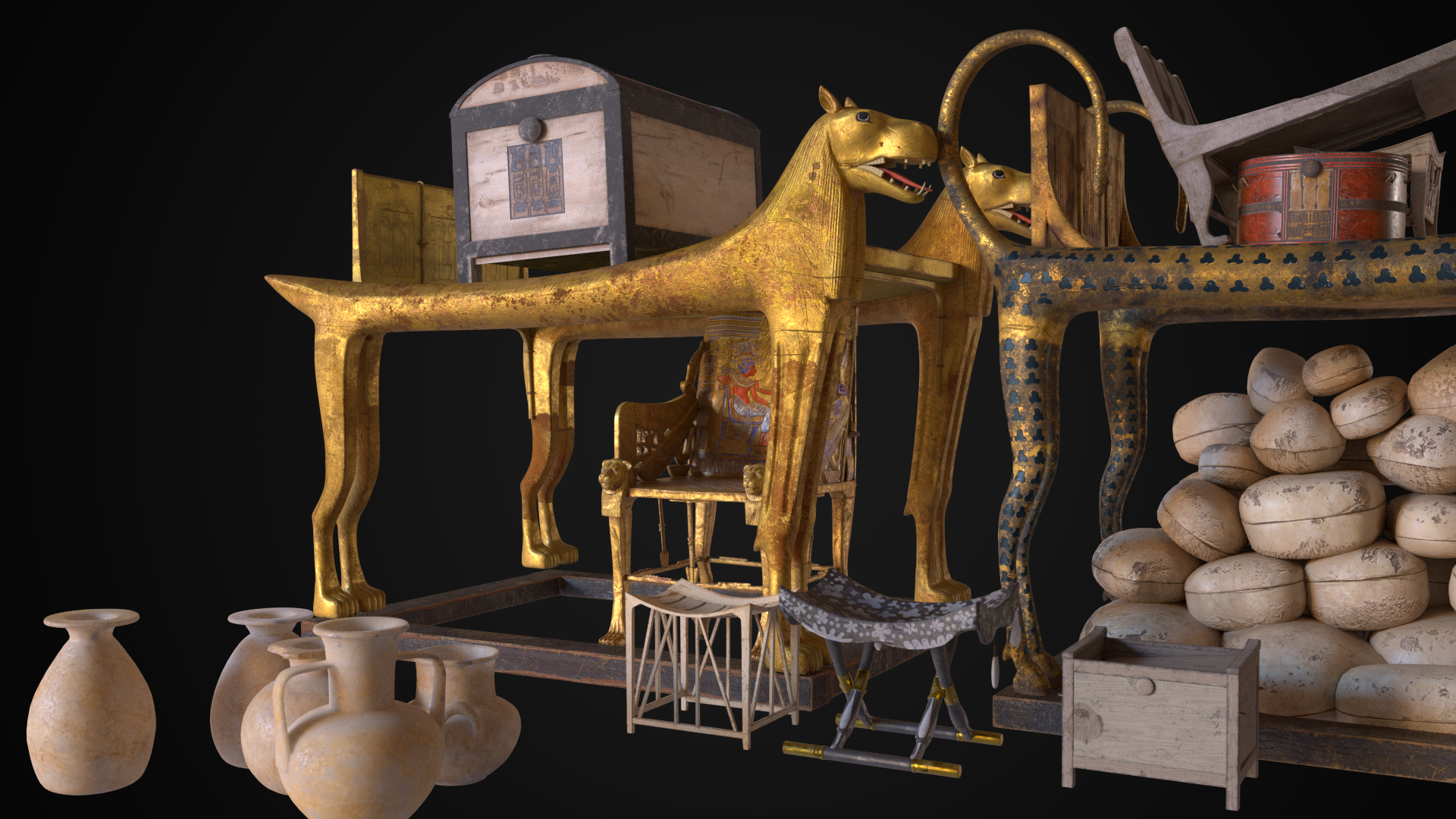 Antechamber of King Tut